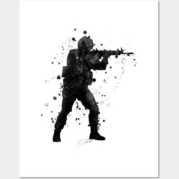 Counter Strike (Colored) Wall Art by JonathonSummers